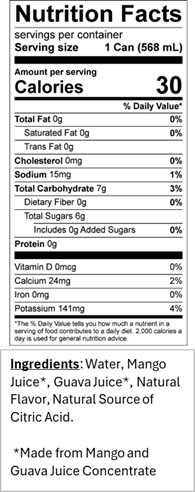 Mango Pineapple Guava 12-pack